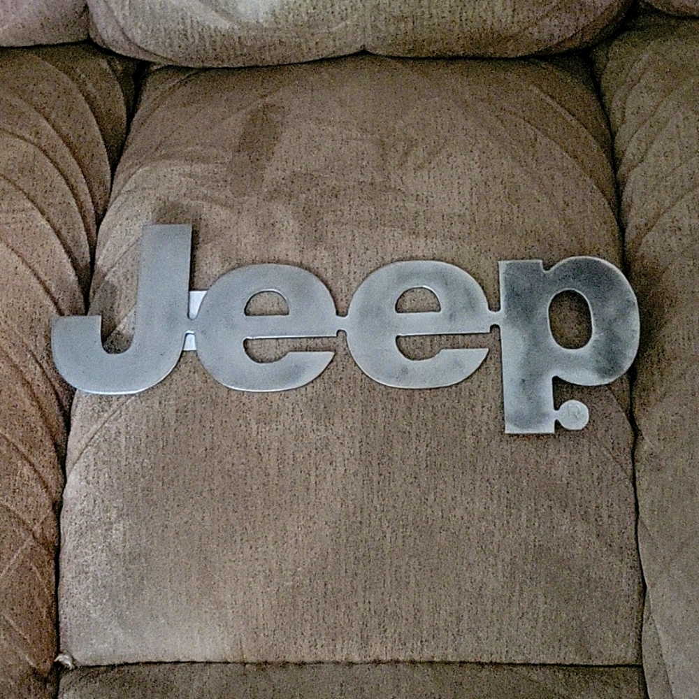 Jeep Licensed Metal Sign
